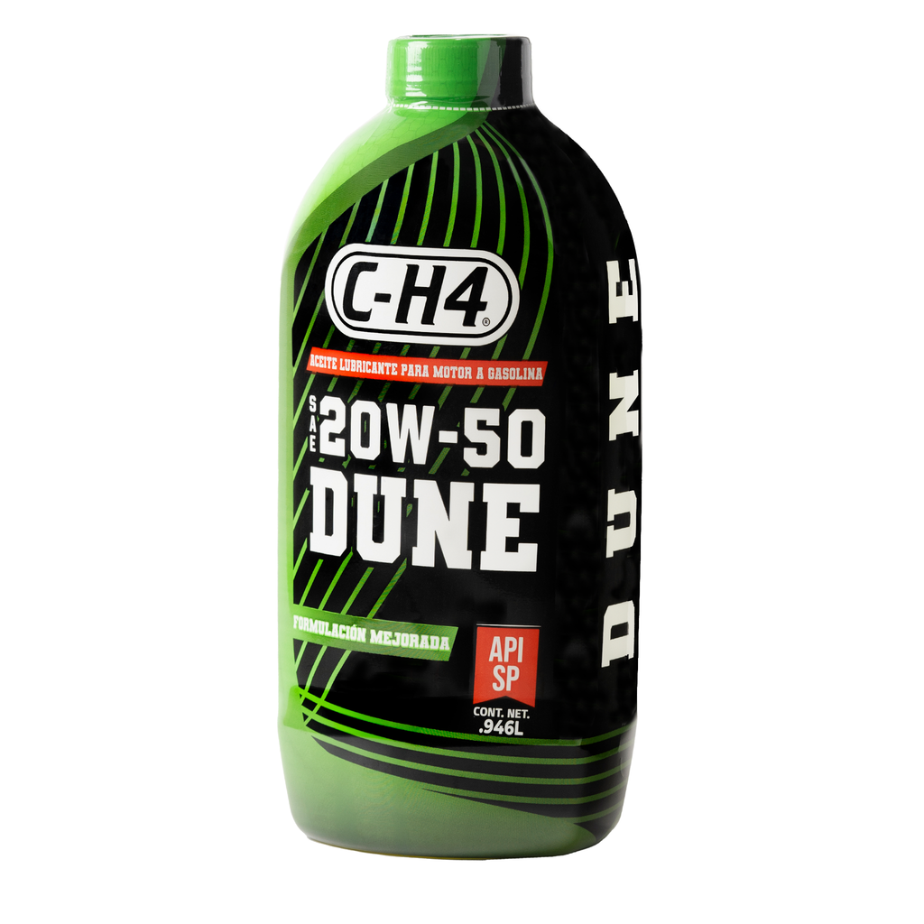 Aceite lubricante para motor a gasolina SAE 202-50  API SP .946 L MULTIGRADO de base mineral.